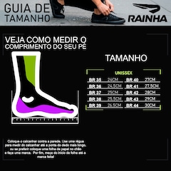 Kit Tênis Rainha Comet e Meia - Unissex - Foto 6