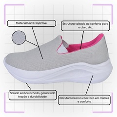 Kit Tênis Rainha Dream V E Meia - Feminino - Foto 5