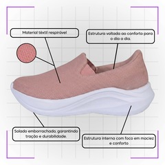 Kit Tênis Rainha Dream V E Meia - Feminino - Foto 5