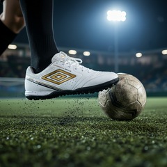 Kit Chuteira Society Umbro Furious e Meião - Masculino - Foto 6