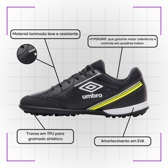 Kit Chuteira Society Umbro Furious e Meião - Masculino - Foto 5