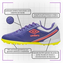 Chuteira Society Umbro Furious - Masculino - Foto 3