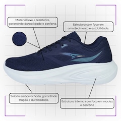 Kit Tênis Rainha Drive V E Meia - Feminino - Foto 5