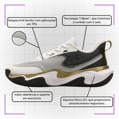 Kit Tênis Under Armour Layup e Meia - Masculino - Foto 4