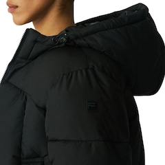 Jaqueta Feminina Puffer Fila Letter Off - Foto 5