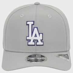 Boné Unissex New Era 9Seventy Los Angeles Dodgers Grey Aba Curva - Foto 2