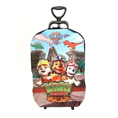 Mala Infantil 1,5 kg MaxToy Patrulha Canina Dinossauro - Foto 2