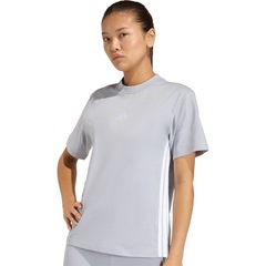 Camiseta Adidas Essentials Três Listras Feminina - Foto 3
