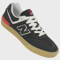 Tênis Masculino New Balance NB Numeric 574 Vulc Black Sea Salt - Foto 2