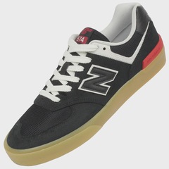 Tênis Masculino New Balance NB Numeric 574 Vulc Black Sea Salt - Foto 4