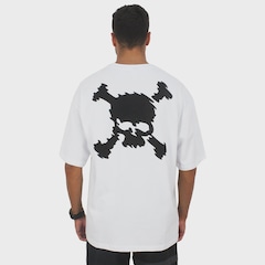 Camiseta Oakley Big Skull Branca - Masculina - Foto 2