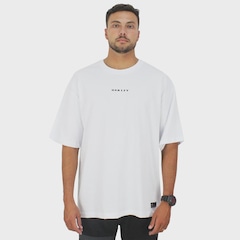 Camiseta Oakley Big Skull Branca - Masculina - Foto 3