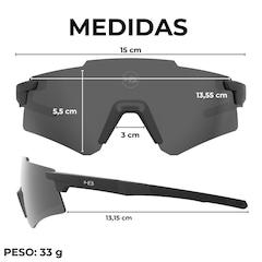 Óculos de sol esportivo HB Apex Light - Foto 6