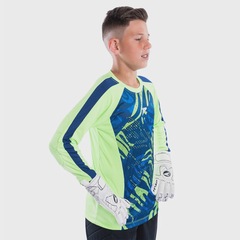 Camisa de Goleiro Manga Longa Poker Defender - Infantil - Foto 2