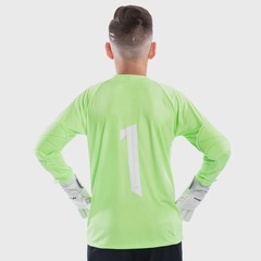 Camisa de Goleiro Manga Longa Poker Defender - Infantil - Foto 4