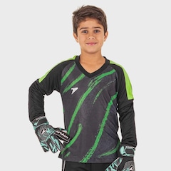 Camisa de Goleiro Manga Longa Poker Orbit - Infantil - Foto 1
