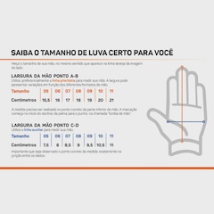 Luvas de Goleiro Poker Futsal Basic Pro Profissional - Unissex - Foto 6
