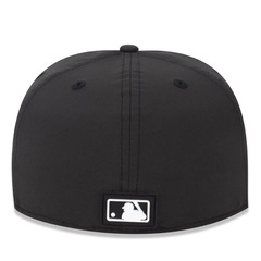 Boné Unissex New Era 59FIFTY Chicago White Sox Club House Aba Reta - Foto 4
