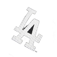 Bermuda New Era Los Angeles Dodgers MLB - Masculina - Foto 3