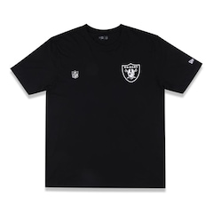 Camiseta New Era Regular Las Vegas Raiders NFL - Masculina - Foto 1