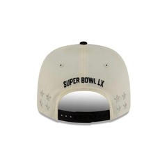 Boné Unissex New Era 9SEVENTY Seattle Seahawks NFL Champions Super Bowl 2026 Aba Curva - Foto 4