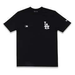 Camiseta New Era Regular Los Angeles Dodgers MLB - Masculina - Foto 1