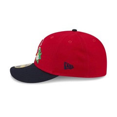 Boné Unissex New Era 59FIFTY Low Profile Boston Red Sox Spring Training Aba Curva - Foto 5