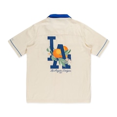 Camisa Manga Curta New Era Los Angeles Dodgers MLB - Masculina - Foto 3