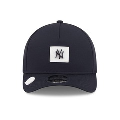 Boné Unissex New Era 9FORTY M-Crown A-Frame New York Yankees MLB Aba Curva - Foto 2