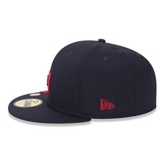 Boné Unissex New Era 59FIFTY Boston Red Sox Club House Aba Reta - Foto 5