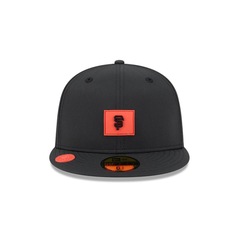 Boné Unissex New Era 59FIFTY San Francisco Giants Club House Aba Reta - Foto 3