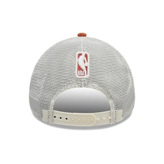 Boneé Unissex New Era 9FORTY A-Frame Trucker Chicago Bulls NBA Aba Curva - Foto 4