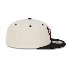 Boné Unissex New Era 9FIFTY SNAPBACK Chicago Bulls NBA Aba Reta - Foto 6