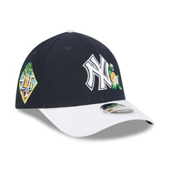 Boné Unissex New Era 39THIRTY M-Crown New York Yankees Spring Training Aba Curva - Foto 3