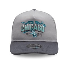 Boné Unissex New Era 19TWENTY Chicago White Sox MLB Aba Reta - Foto 2
