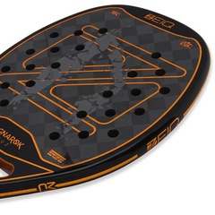 Raquete de Beach Tennis Zeiq Ragnarok Uruz 18K 2026 - Foto 3