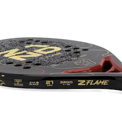 Raquete de Beach Tennis Zand Z Flame Kevlar 2026 - Foto 7