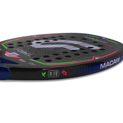 Raquete de Beach Tennis Fobel Macaw Gustavo Russo - Foto 7