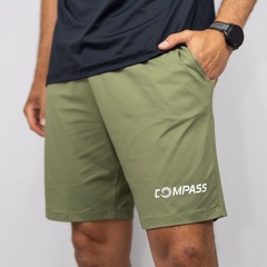 Bermuda Esportiva Compass Dry Lisa - Masculina - Foto 2