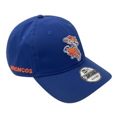 Boné Unissex New Era 940 Historic Denver Broncos Majestic Aba Curva - Foto 2