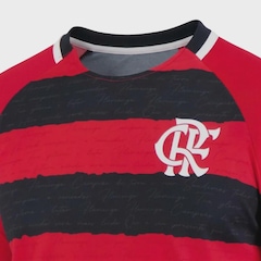 Camisa do Flamengo Raglan Braziline - Feminina - Foto 2