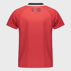 Camisa do Flamengo Raglan Braziline - Feminina - Foto 4