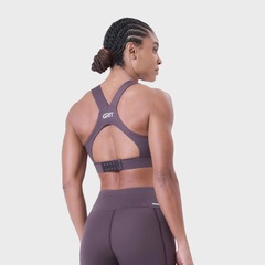 Top Authen Grit Bossa Ajustável 1 Bolso Nadador Alças - Feminino - Foto 3