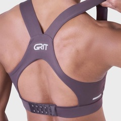 Top Authen Grit Bossa Ajustável 1 Bolso Nadador Alças - Feminino - Foto 4