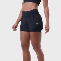 Short Authen Signature Samba 2in1 3 Bolsos Feminino - Foto 2