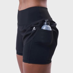 Short Authen Signature Samba 2in1 3 Bolsos Feminino - Foto 5