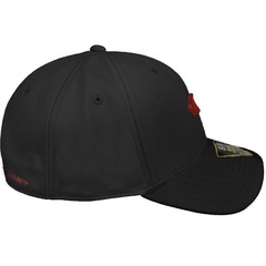 Boné Unissex Oakley Tincan Cap Pitch Black Flame Aba Curva - Foto 3