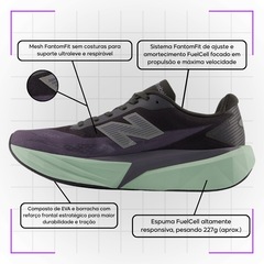 Kit Tênis New Balance Rebel V5 e Meia - Masculino - Foto 3
