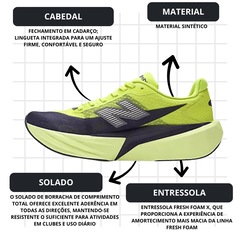 Kit Tênis New Balance Rebel V5 e Meia - Masculino - Foto 5