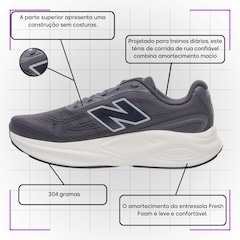 Kit Tênis New Balance Kaiha Road V2 e Meia - Feminino - Foto 5